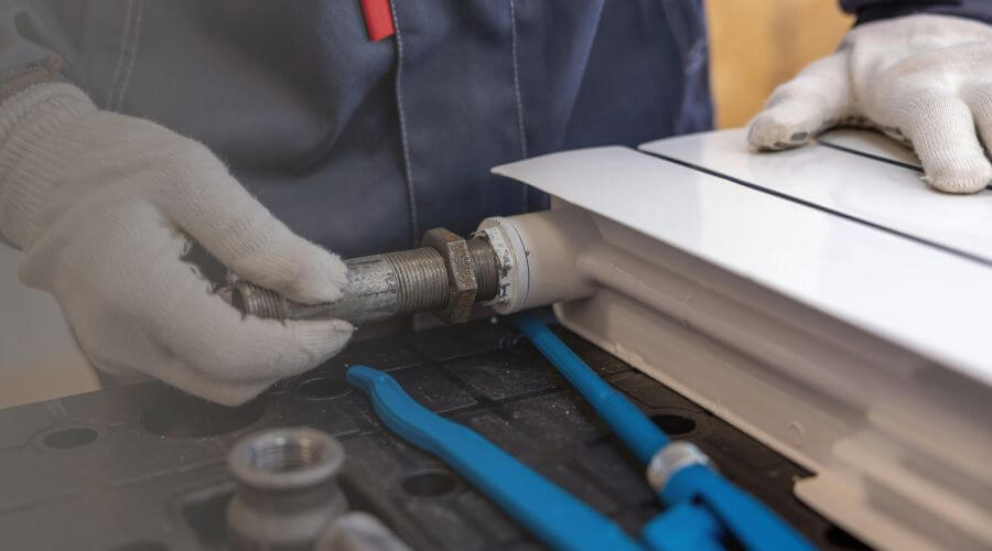 Professional water heater repair services in New Market, VA